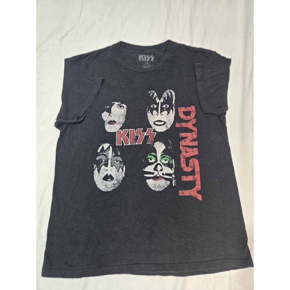 2007 KISS Band T-Shirt Mens L The Return Of Kiss Tour Kiss Dynasty